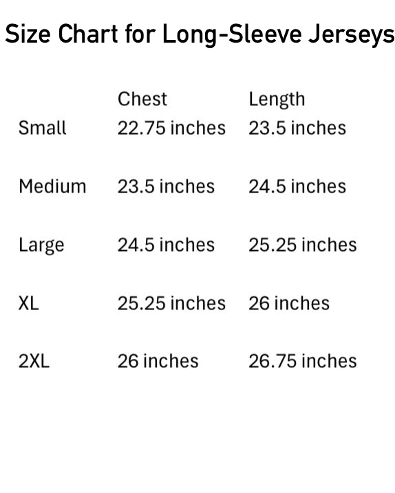 Red “Chosen” Long-Sleeve Jersey